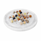 10-Inch (25cm) Marble Peg Solitaire